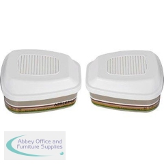 3M 6099 ABEK2P3 R and Formaldehyde Combination Filters (Pack of 2)