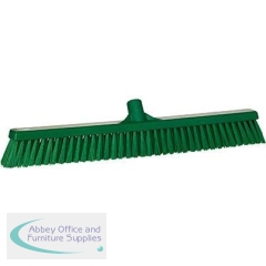 Vikan Green 610mm Soft/Stiff Broom Head