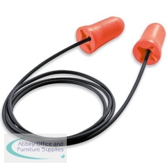 Uvex Com4-Fit Corded Disposable Earplugs Pair (Pack of 100)