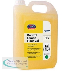 Jeyes Professional Kontrol F95 Lemon Floor Cleaner Gel 5L