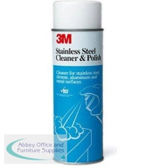 3M Stainless Steel Clean and Polish Spray 600ml