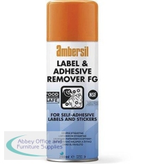 Ambersil Label Adhesive Remover Spray 200ml