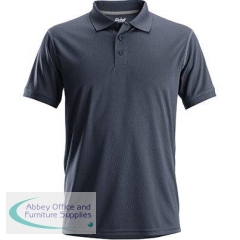 Snickers Workwear AllroundWork 2721 Men\'s Navy Breathable Polo Shirt L