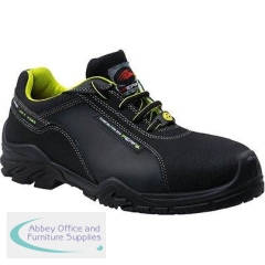 Perf Endurance Black/Green S3 ESD Safety Trainers 10