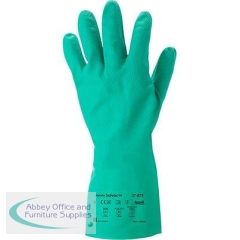 Ansell AlphaTec Solvex 37-675 Nitrile Chemical-Resistant Gloves 7