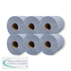 20cm Blue Hand Towel 1-Ply 230m (Pack of 6) B519896