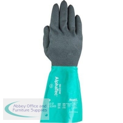 Ansell AlphaTec 58-535W Nitrile Chemical-Resistant Gloves 11