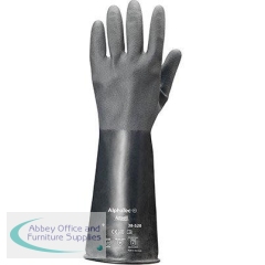 Ansell AlphaTec 38-520 Butyl Chemical-Resistant Gloves 8