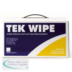 Allied Hygiene HydroMax Tek Wipe White Cleaning Cloths in Carry Box