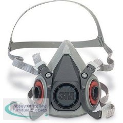 3M 6000 Half-Face Respirator Mask Medium