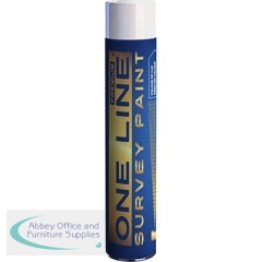 One Line Premium White Survey Marker Paint 750ml