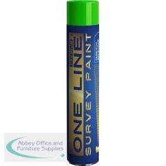 One Line Premium Green Survey Marker Paint 750ml
