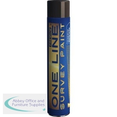 One Line Premium Black Survey Marker Paint 750ml