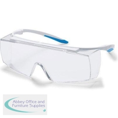 Uvex Super F OTG CR Clear-Lens Safety Overglasses