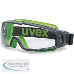 Uvex U-Sonic Clear-Lens Safety Goggles