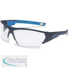 Uvex i-Works Clear-Lens Safety Glasses