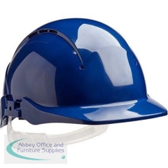 Centurion Concept Blue Vented Slip-Ratchet Safety Helmet