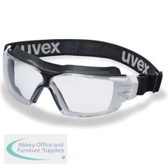 Uvex Pheos CX2 Sonic Clear-Lens Safety Goggles