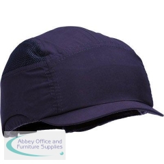 3M First Base + Navy Short-Peak Bump Cap