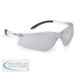 Riley Fabri Grey-Lens Safety Glasses