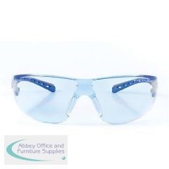 Riley Stream Evo Blue-Lens Safety Glasses