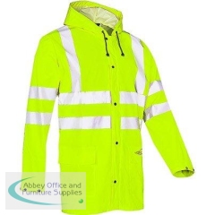 Sioen Eshton Yellow Waterproof Hi-Vis Jacket 3XL