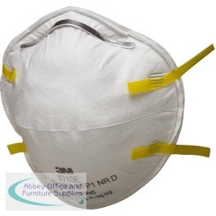 3M 8710E Hand-Sanding FFP1 Dust Mask (Pack of 20)