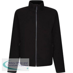 Regatta Honestly Made Men\'s Black Recycled Fleece Jacket L