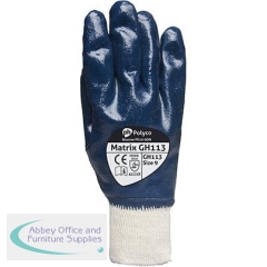 Polyco Matrix GH113 Nitrile-Coated Work Gloves 10