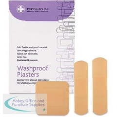 Dependaplast Assorted Washproof Plasters (Pack of 100)