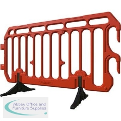 Melba Swintex Boss Barrier Orange 2m Crowd Control Barrier