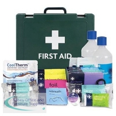 Reliance Medical Small British-Standard First Aid Kit with Eyewash