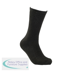 Arco Black Thermal Work Socks Pairs 6-11 (Pack of 3)