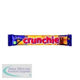 Cadbury Crunchie Milk Chocolate/Honeycomb Bar 40g (Pack of 48) 100140