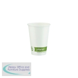 Planet 7oz Single Wall Plastic-Free Paper Hot Cup (Pack of 50) PFHCSW07