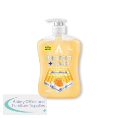 Protect and Care Antibacterial Handwash Milk and Honey 600ml (Pack of 12) C4750