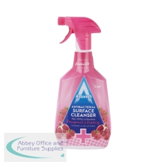Astonish Antibacterial Surface Cleanser Pomegranate and Raspberry Pink 750ml (Pack of 12) C3420