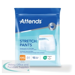 Attends Stretch Boxer Pants XXL x10 (Pack of 15) 37095