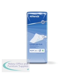 Attends Cover-Dri Bed Pad 600x900mm Plus x4 (Pack of 50) 36690