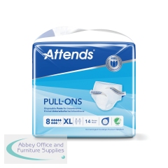 Attends Pull-Ons Incontinence Pants Size 8XL x4 (Pack of 14) 36850
