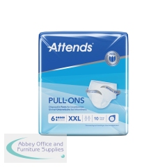 Attends Pull-Ons Incontinence Pants Size 6XXL x4 (Pack of 10) 37349