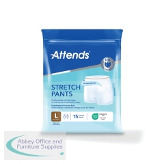 Attends Stretch Boxer Pants L x12 (Pack of 15) 37093
