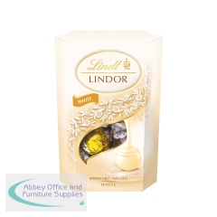 Lindt Lindor Cornet White Chocolate 200g 859054
