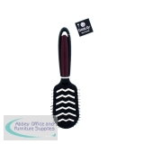 AU14156 - CS Beauty Vent Brush Wooden Handle Effect (Pack of 6) COSCSB014