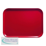 Cafeteria Tray 46x36cm Red F30184