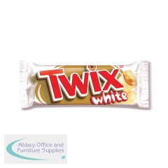 Twix White Chocolate Bar 46g (Pack of 30) 125875