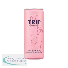 Trip Mindful Blend Magnesium Drink Wild Strawberry 250ml (Pack of 12) 129081