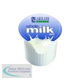 Lakeland Full Fat Milk Pots (120 Pack) A01982