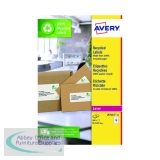 Avery Recycled Address Labels 16/Sheet White (Pack of 240) LR7162-15