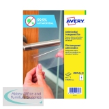 Avery Permanent A4 Antimicrobial Film Labels (40 Pack) AMOP4A4-10